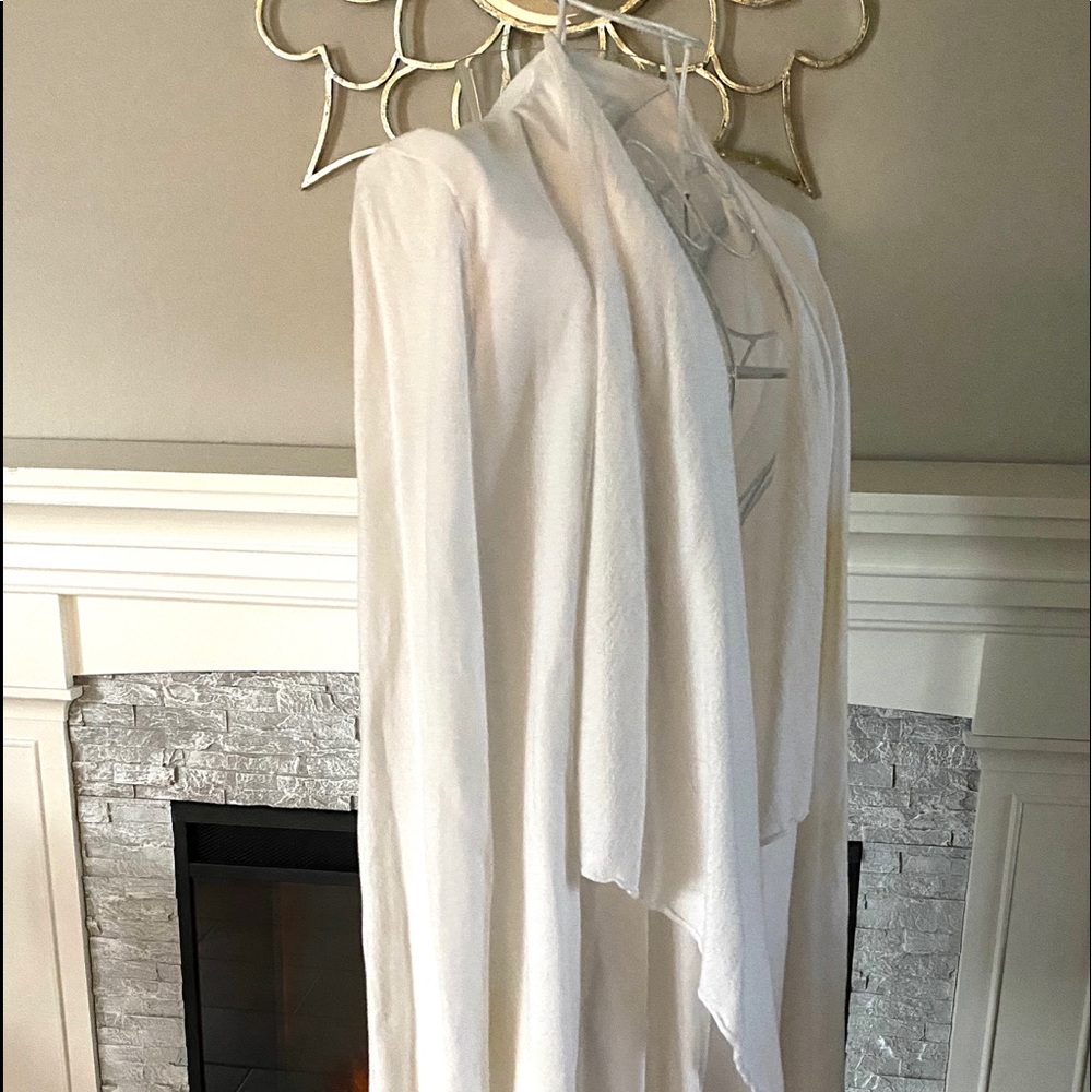 Snow White, Soft, Flowy, Cardigan